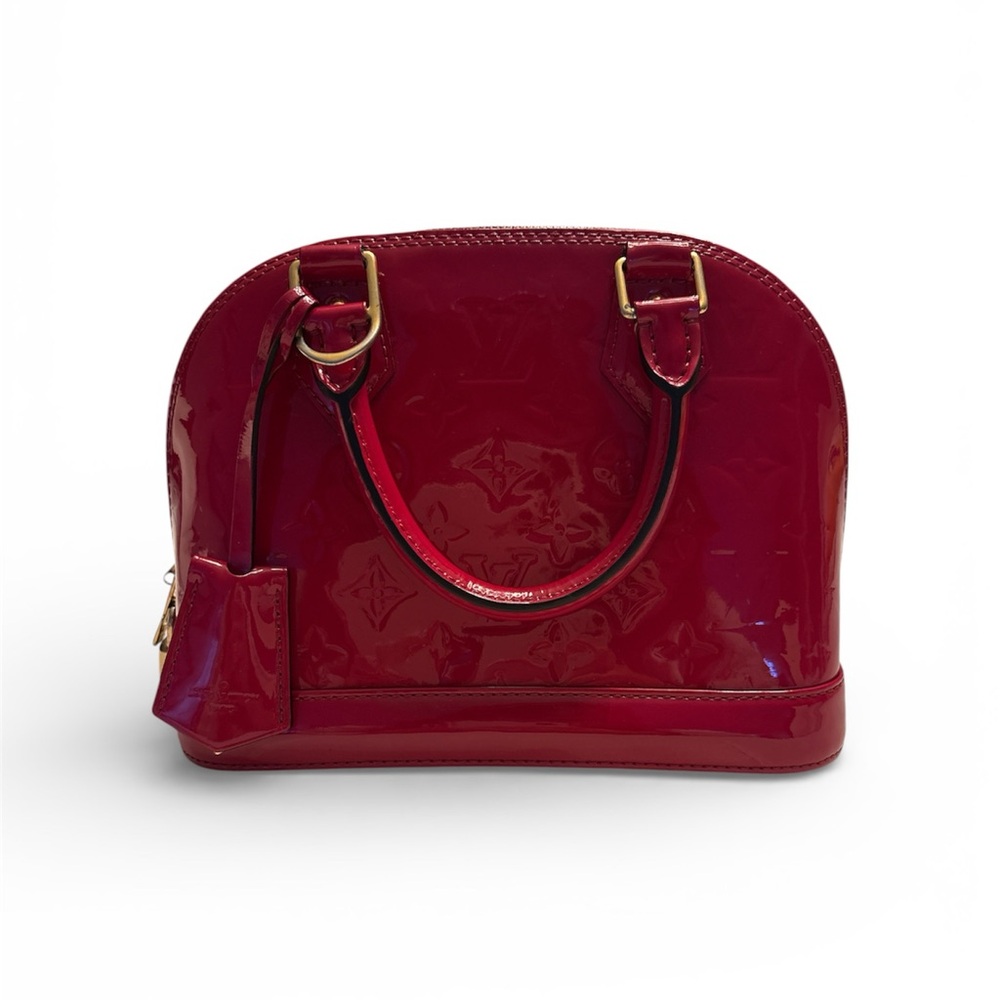 Louis Vuitton Red Alma BB